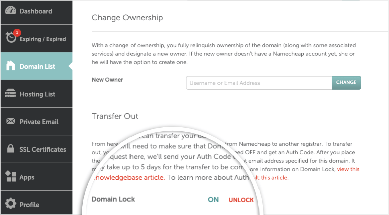 도메인 잠금 활성화 - IsItWP - 무료 WordPress Theme Detector enable domain lock