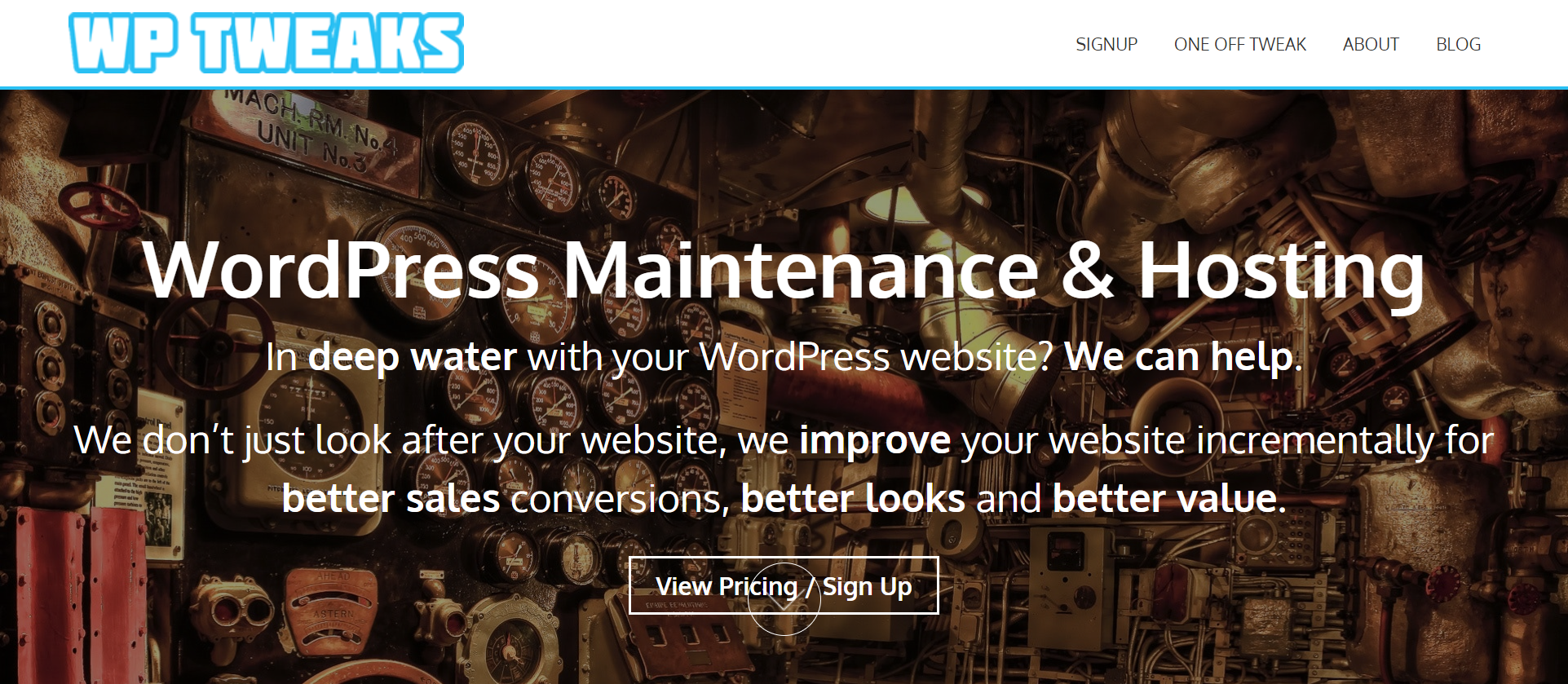 Servicios de WordPress de WPTweaks
