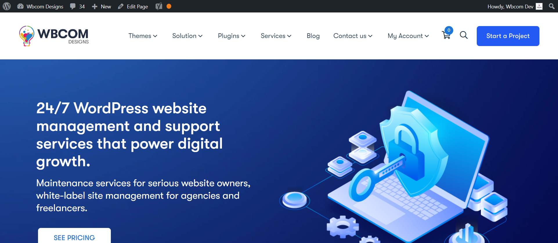 servicios wordpress wbcom