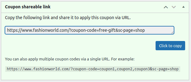 IG Engage and Woo - 스마트 쿠폰 URL