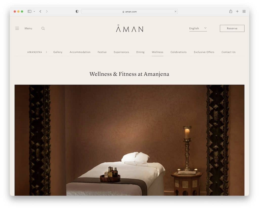 site de spa aman