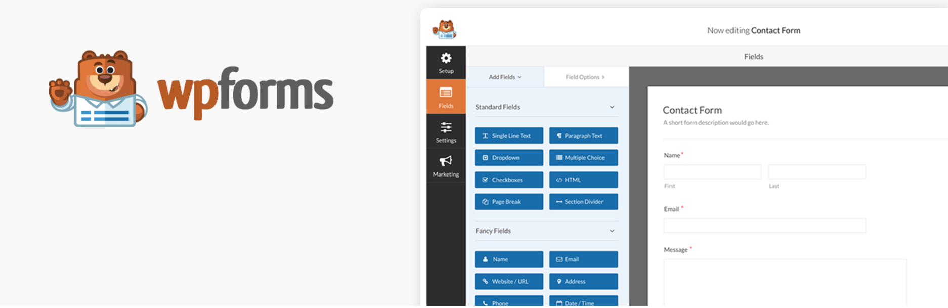 Wtyczka WordPress WPForms