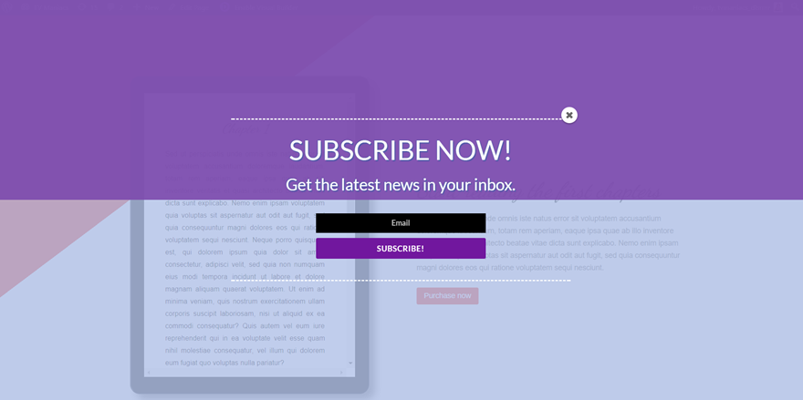 Transparentes Anmeldeformular