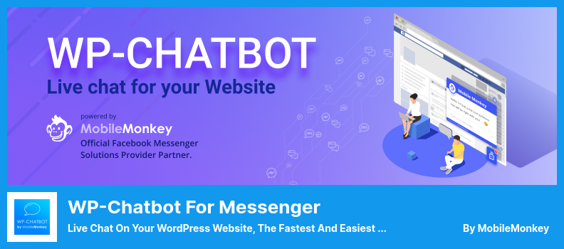 Messenger Eklentisi için WP-Chatbot - WordPress Web Sitenizde Canlı Sohbet, En Hızlı ve En Kolay Yol