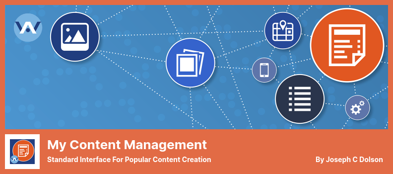 My Content Management Plugin - Popüler İçerik Oluşturma için Standart Arayüz