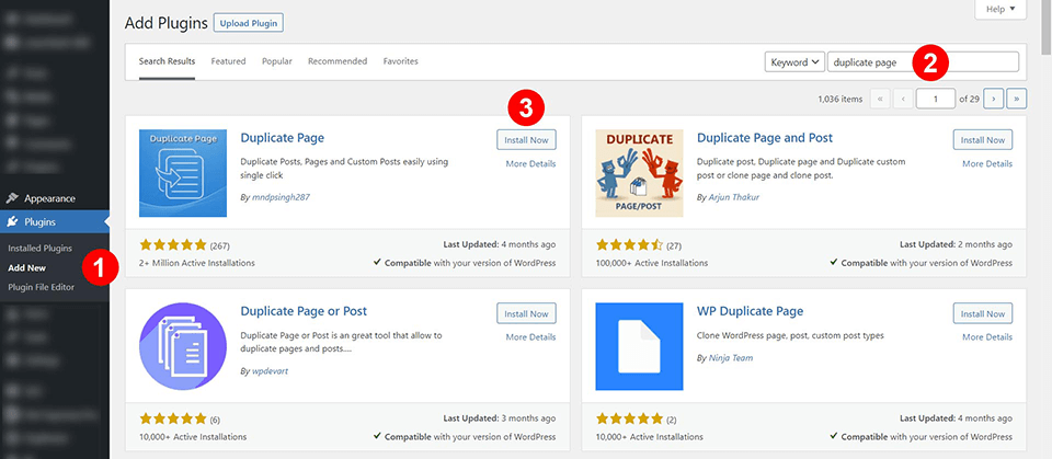 Schritte zum Duplizieren einer Seite in WordPress mit einem Plugin