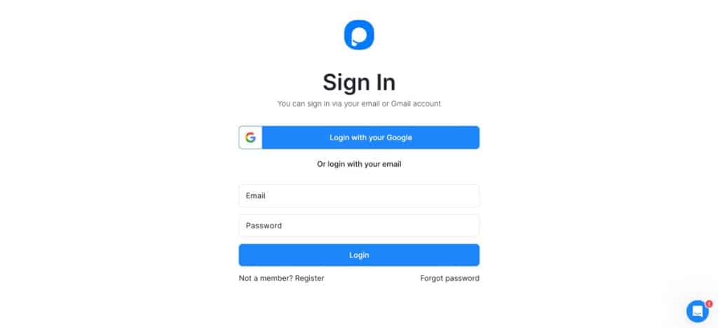 Twórz wyskakujące okienka w WordPress bez wtyczek za pomocą popupSmart = proces rejestracji