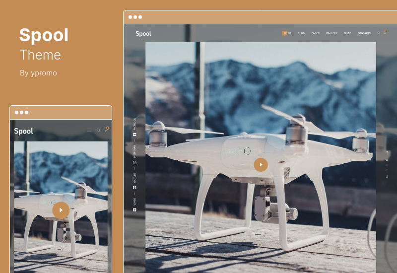 Tema Spool - Studio Film dan Pembuat Film Tema WordPress