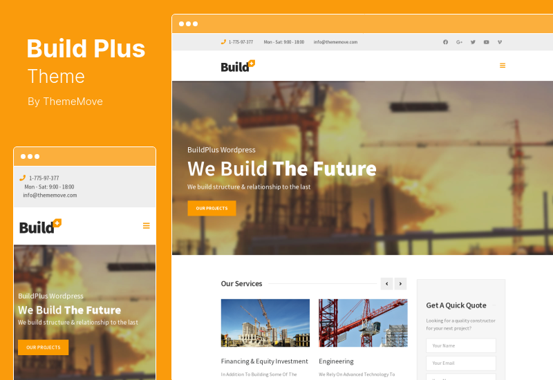 BuildPlus 主题 - 工程建设建筑 WordPress 主题