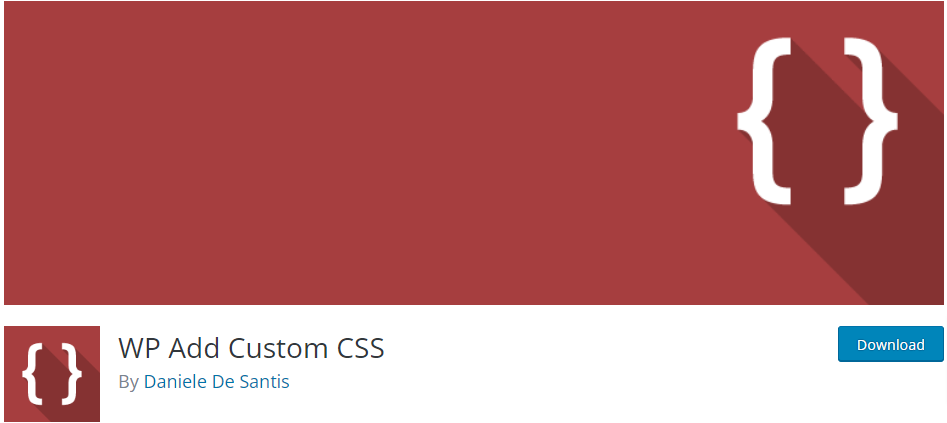 WP Add Custom CSS-自定義CSS代碼添加插件