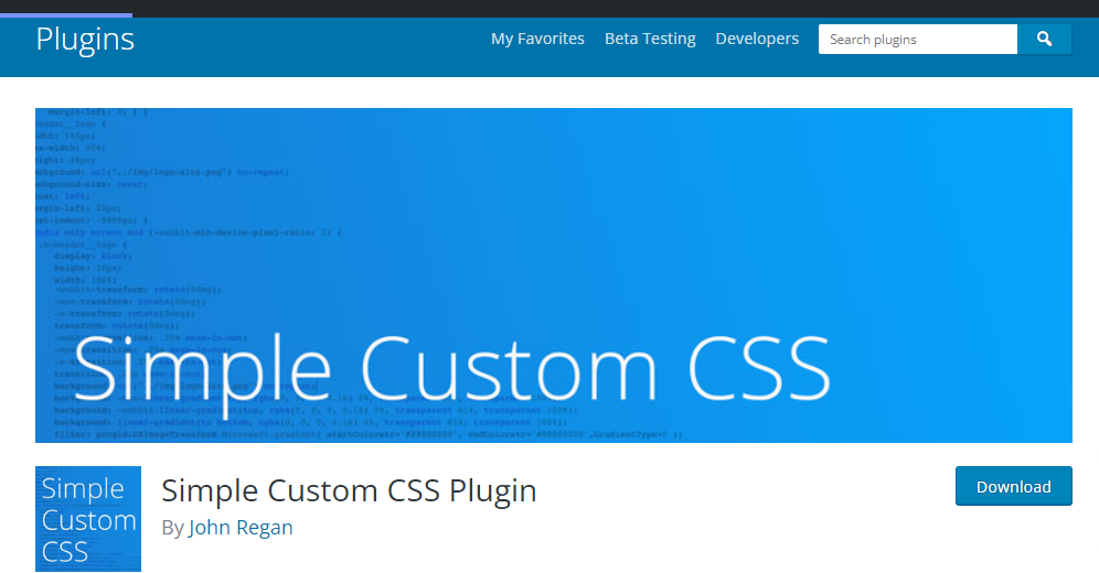 簡單的自定義 CSS