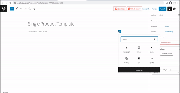 2 種覆蓋 WooCommerce 模板的方法(無需編碼)10 Set Product Page Layout
