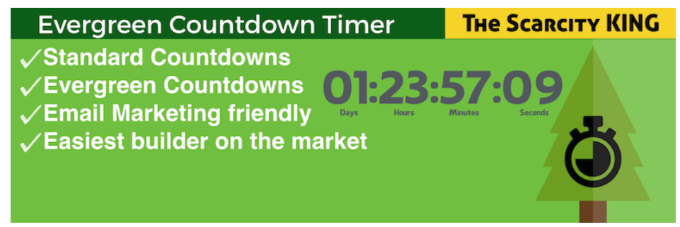 Evergreen 倒数计时器插件 Evergreen countdown timer