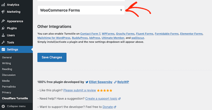Adăugarea de CAPTCHA la formularele dvs. WooCommerce