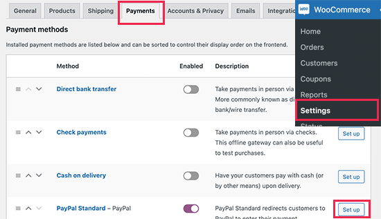 paymentsettings - SeedProd WooCommerce payment settings