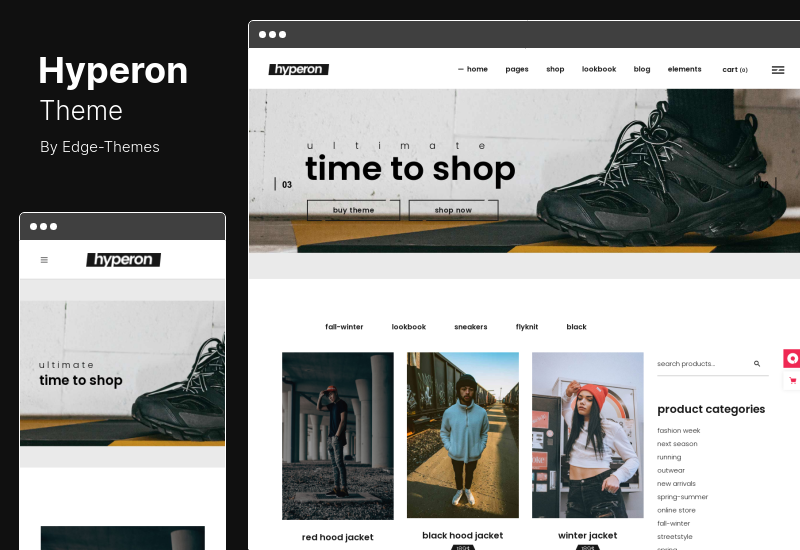 Tema Hyperon - Tema WooCommerce para roupas