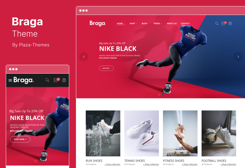 Braga テーマ - ファッション WooCommerce & WordPress テーマ