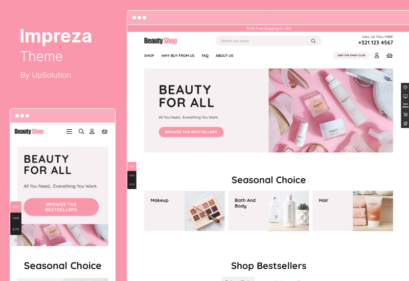 Impreza-Thema - Website- und WooCommerce-Builder-WordPress-Theme