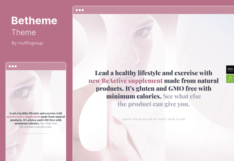 Betheme-Theme - Responsives Mehrzweck-WordPress- und WooCommerce-Theme