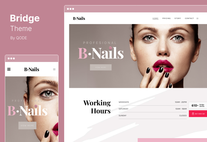Bridge Theme - Kreatives Mehrzweck-WordPress-Theme