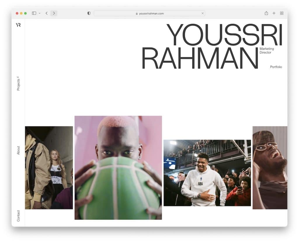 contoh website bersih youssri rahman