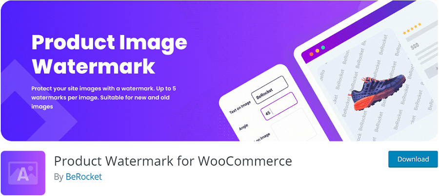 Водяной знак продукта для WooCommerce