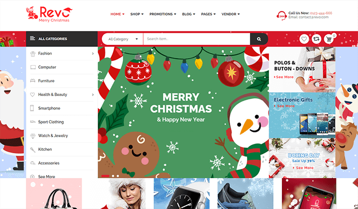 9 Tema WordPress Terbaik untuk Natal tahun 2022 6 revo 51