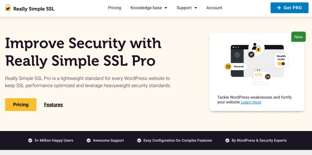真正简单的 SSL 主页。