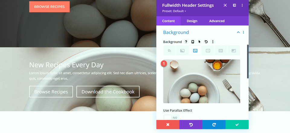 Divi Fullwidth Header Gradient Background Layout 1 Фоновое изображение