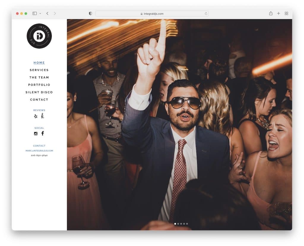entegre dj web sitesi