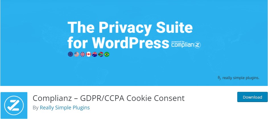 Complianz – GDPR/CCPA 쿠키 동의