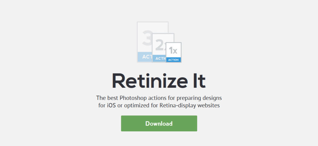 retinize it ปลั๊กอิน photoshop