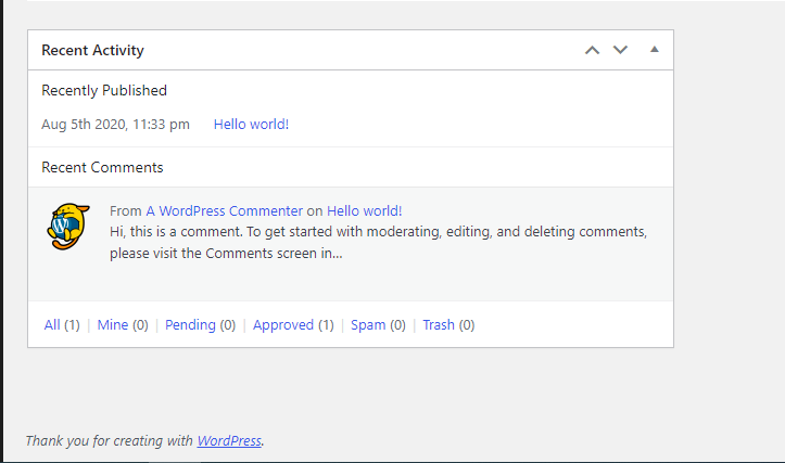 wordpress-admin-dashboard-การปรับแต่ง wordpress-admin-dashboard-customization