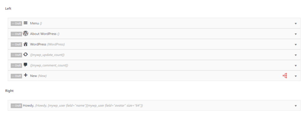 wordpress-admin-toolbar-การปรับแต่ง wordpress-admin-toolbar-customization