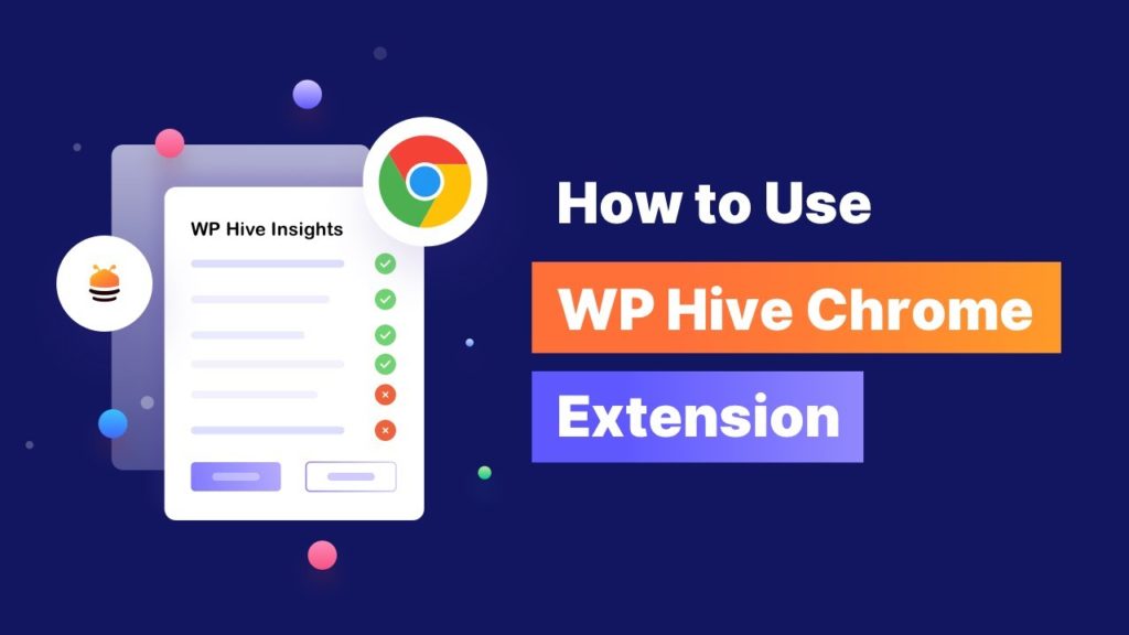 WP 하이브 크롬 확장 프로그램
