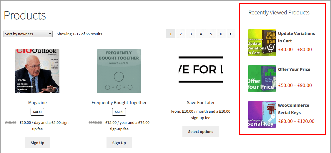 ppwp-recently-viewed-products-woocommerce