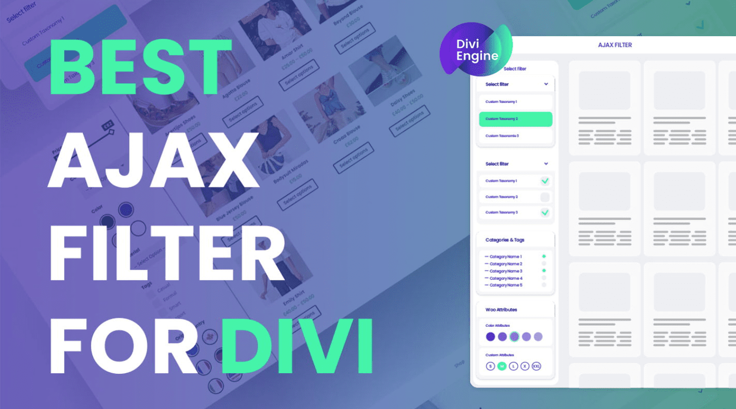 Divi Ajax Filtresi Nereden Satın Alınır?