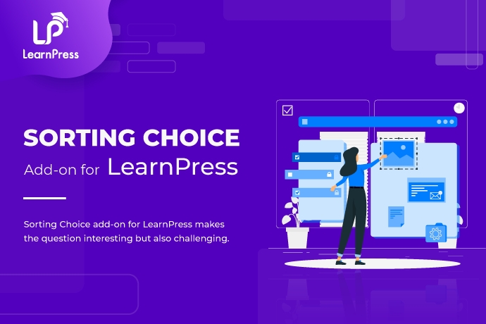 Pengaya LearnPress: Koleksi Gratis dan Premium 91 sorting choice add on for learnpress