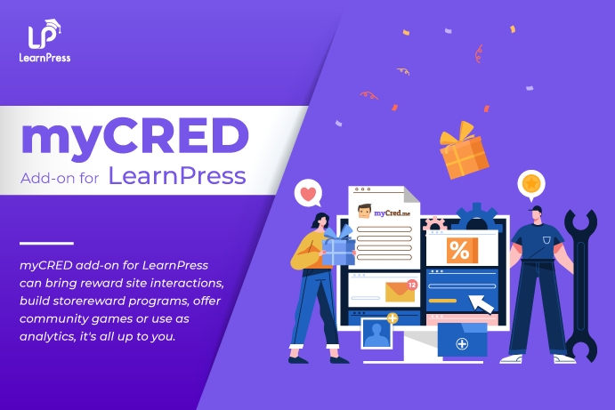 Pengaya LearnPress: Koleksi Gratis dan Premium 89 mycred add on for learnpress