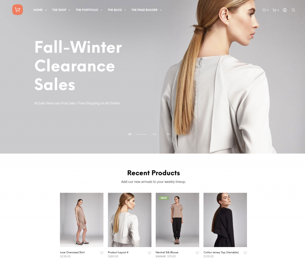 2023年最高のWordPress eコマーステーマ 74 WordPress e-commerce themes