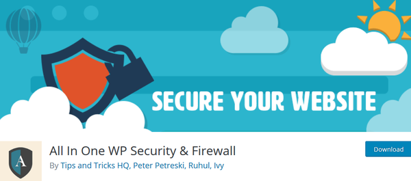 2023 年に注目すべき上位 6 つの WordPress セキュリティプラグイン 76 All In One WP Security & Firewall