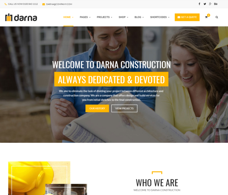 I migliori temi di costruzione per WordPress 2023 74 Best Construction Themes
