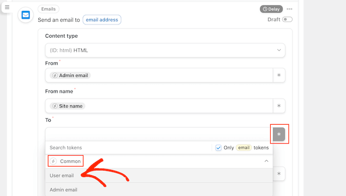 Obtenir l'adresse e-mail du client