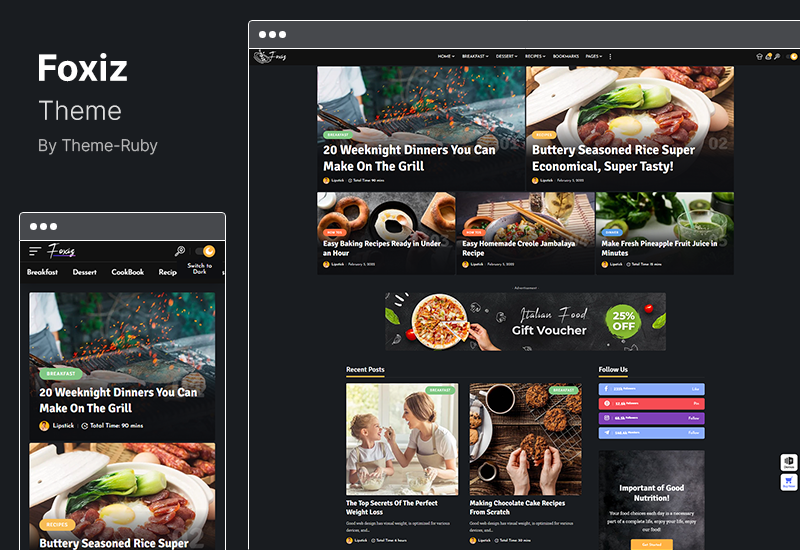 Foxiz Theme - 신문 뉴스 및 잡지 WordPress Theme