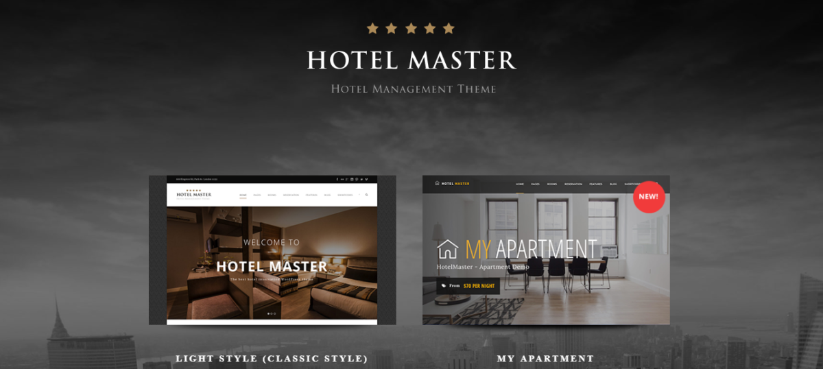 Top 8 이상적인 호텔 WordPress 테마 2023 74 Hotel Master WordPress theme