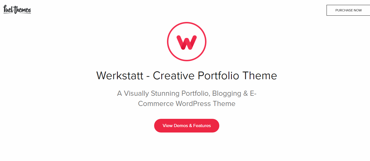 ثيمات WordPress للمحفظة البسيطة للجميع 74 werkstatt theme