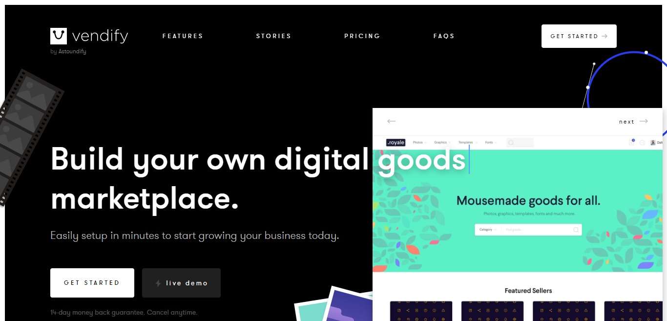 8+ أفضل ثيمات WordPress WooCommerce (تحديث 2023) 76 Vendify WordPress Theme