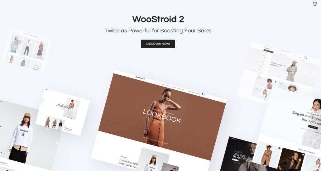 Melhores temas WooCommerce para 2023 72 Woostroid 2 wordpress ecommerce theme