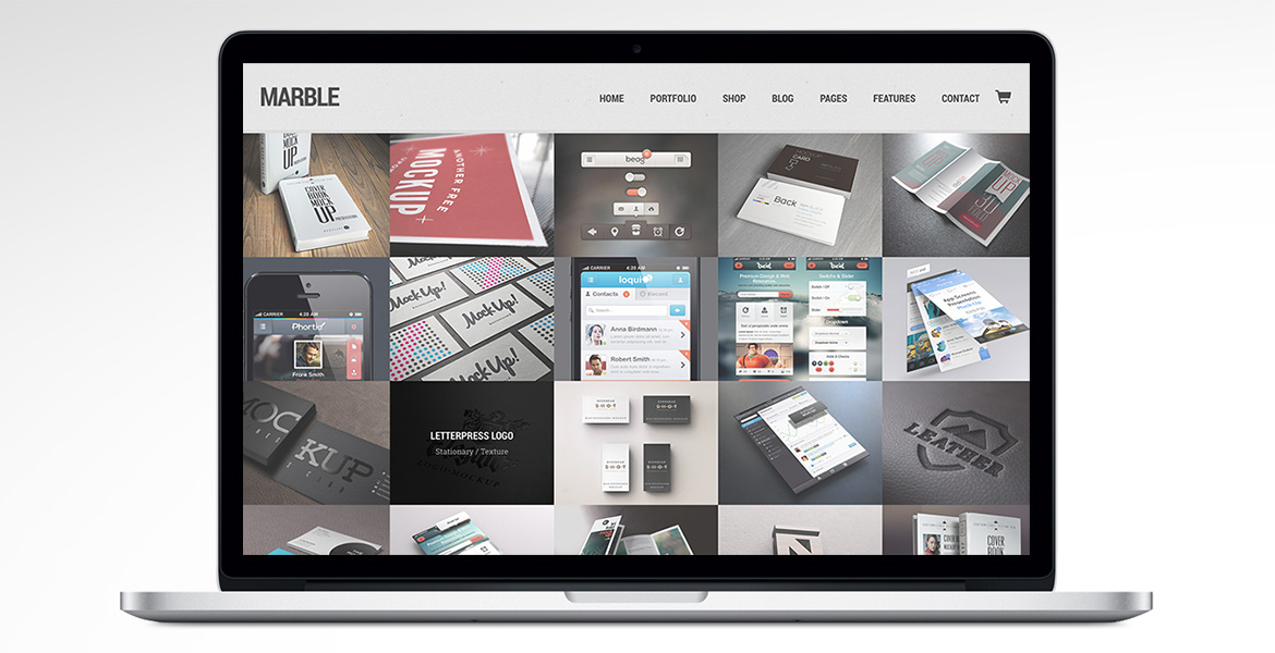 Thèmes WordPress simples - Le meilleur pour votre 2023 78 marble theme