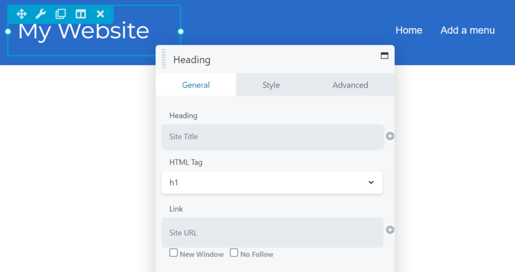 Beaver Builder でのメニュー ヘッダーの編集